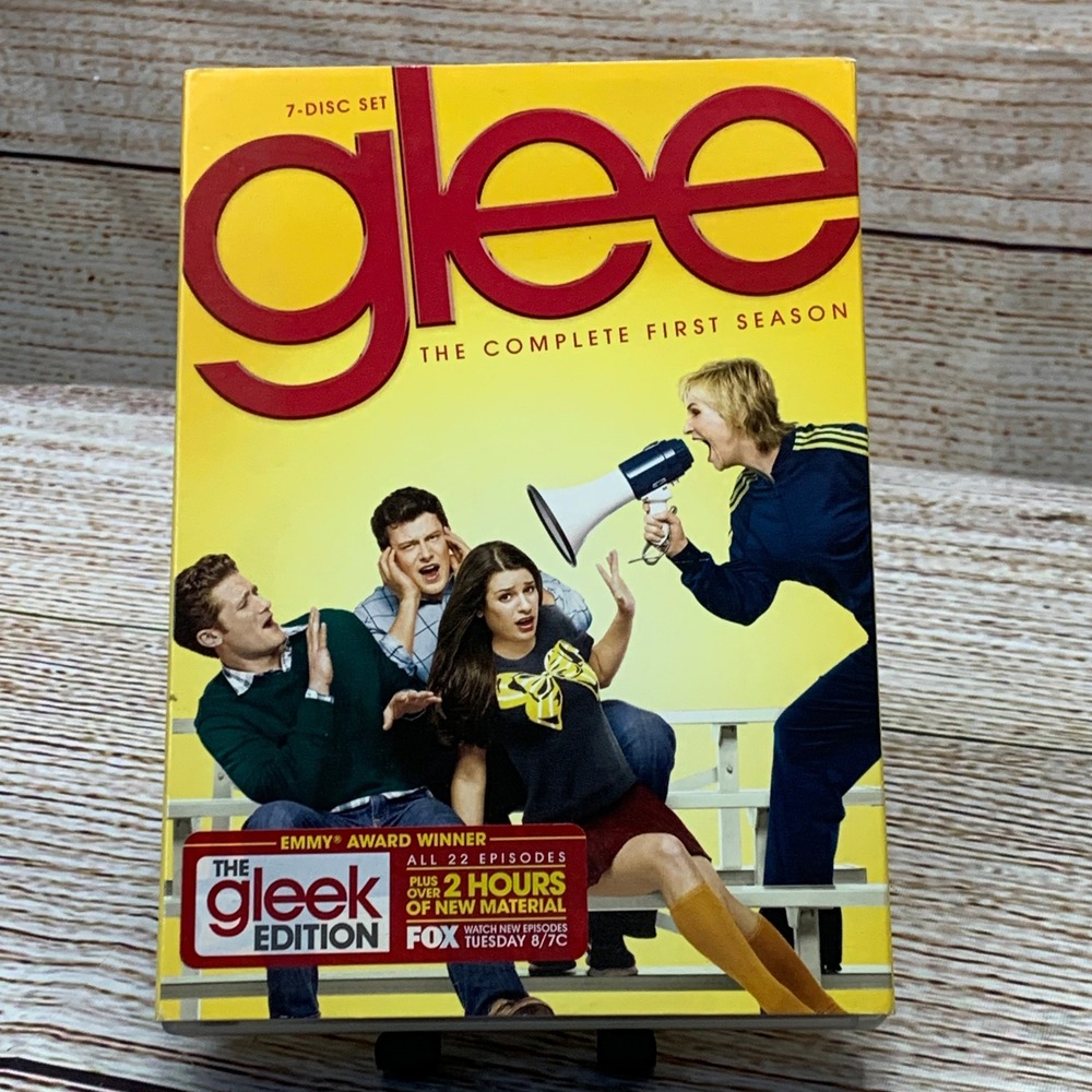 Glee The Complete First Season DVD 7 Disc Set The Gleek Edition Fox